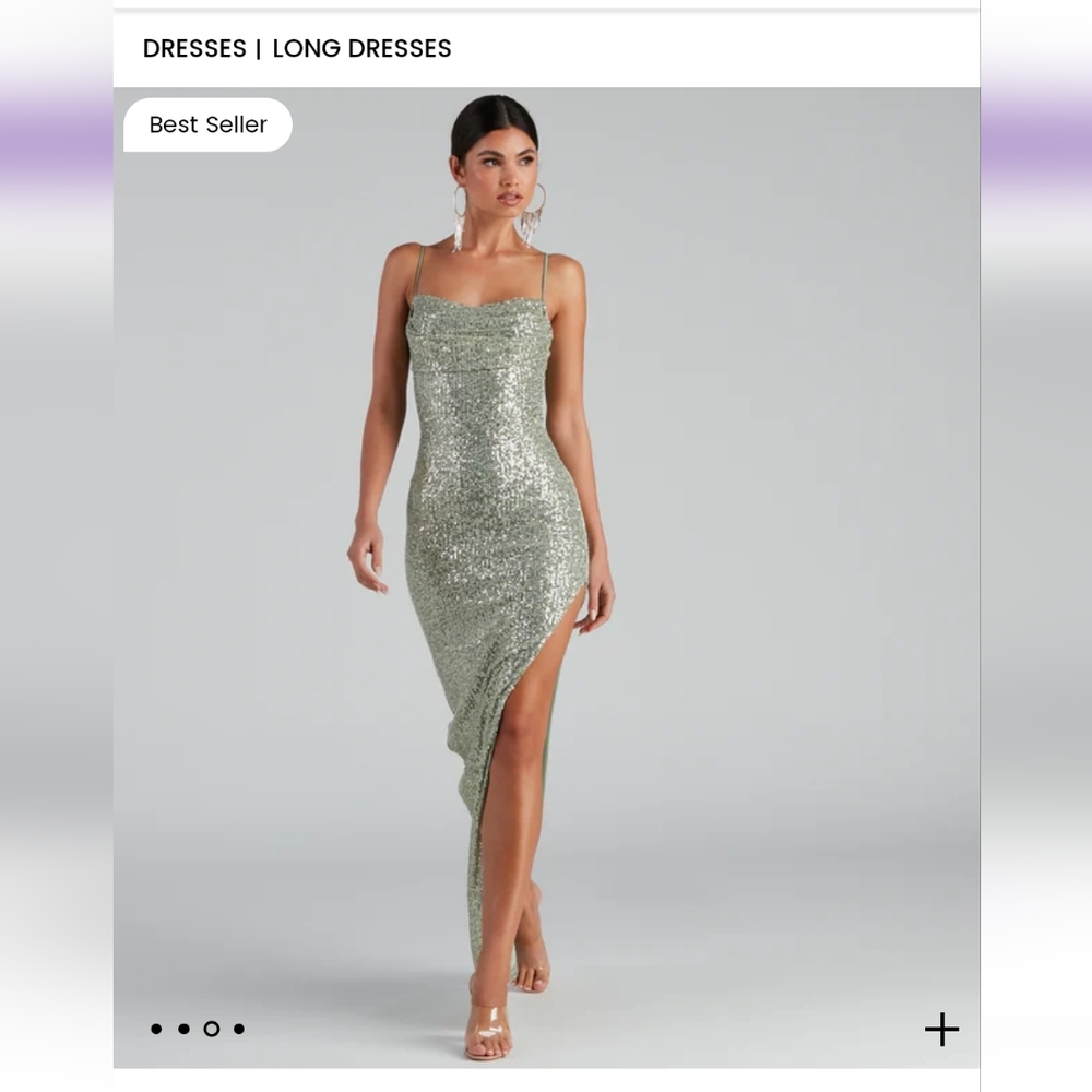 Long Sequence Dress 👗